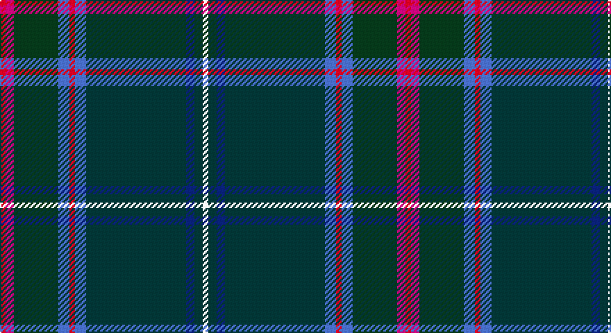 R/4 M6 DG32 B8 R4 B8 DT72 DB6 DT6 W/4 tartan