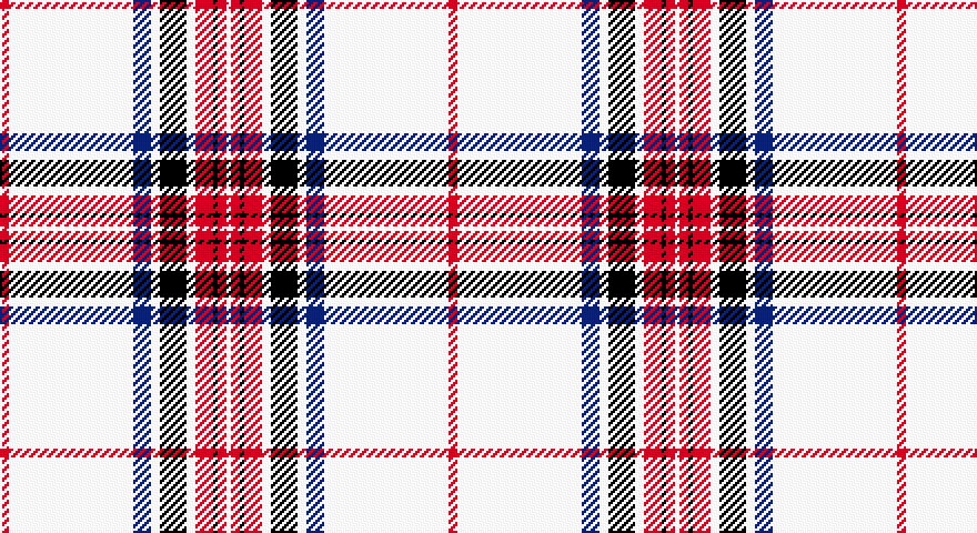 R/4 W56 DB8 W4 K12 W4 R8 K2 R4 W/2 tartan