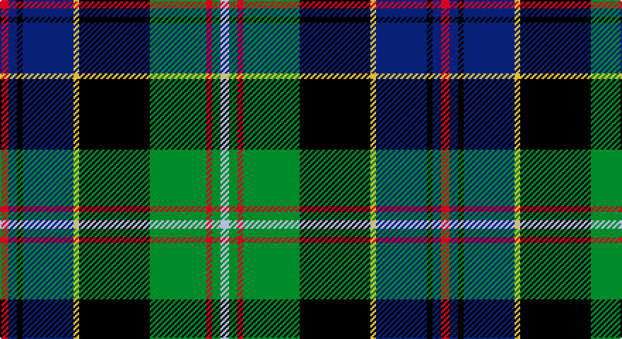 R/6 DB6 K4 DB36 LY4 K50 G40 R4 G6 LB/6 tartan