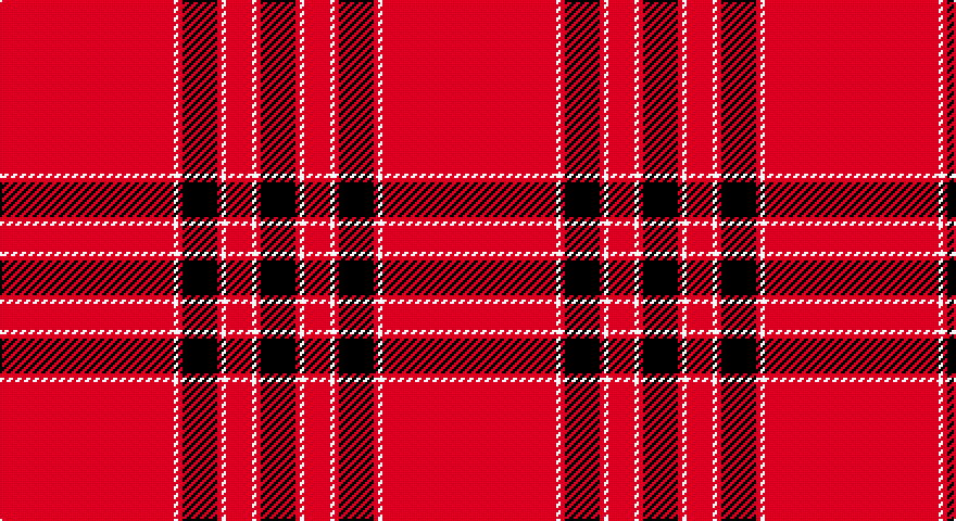 R/80 W2 R2 K16 R2 W2 R12 W2 R2 K/16 tartan