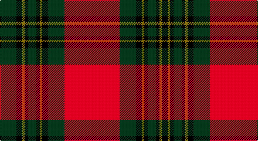R/94 DG28 K10 Y4 K6 DG14 K6 Y4 K10 DG/28 tartan