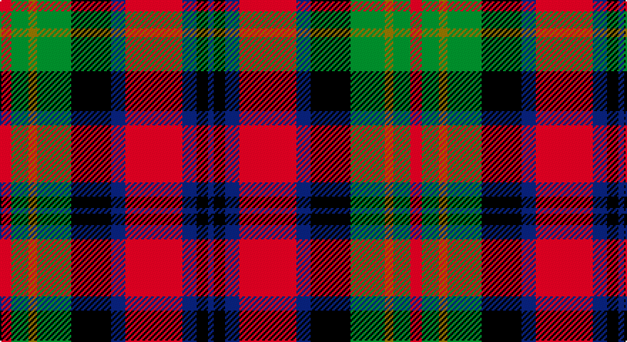 R/8 G12 Y6 G24 K28 DB10 R40 DB10 K8 DB/4 tartan