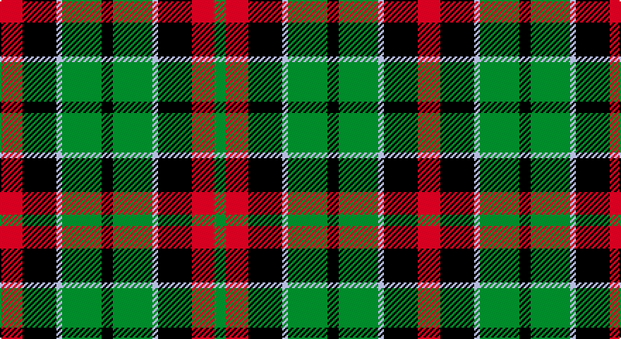 R/16 K24 LB4 G28 K8 G28 LB4 K24 R16 G/8 tartan