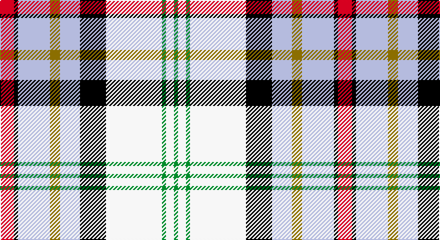 R/14 K4 LB32 Y10 LB20 K26 W56 G4 W8 G/4 tartan