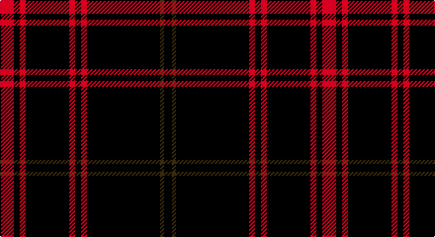 R/14 K6 R6 K44 R6 K6 R6 K74 DY4 K/8 tartan