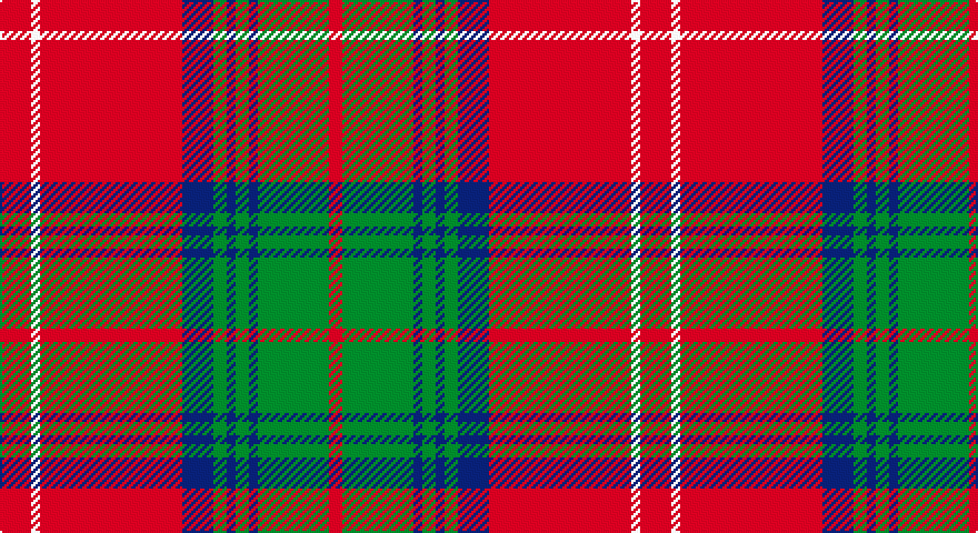 R/14 W4 R64 DB14 G6 DB4 G6 DB4 G32 R/6 tartan
