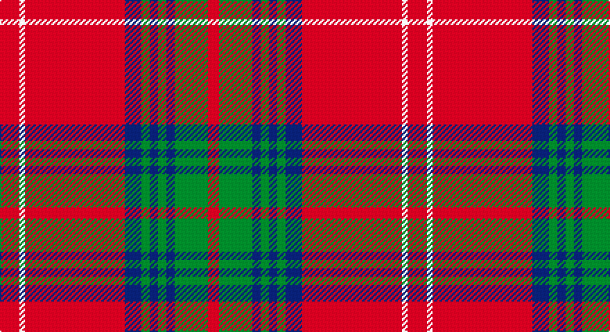 R/14 W4 R72 DB12 G6 DB6 G6 DB6 G24 R/8 tartan