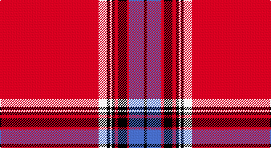 R/160 W14 K4 W4 K4 R6 K14 R4 B24 K/4 tartan
