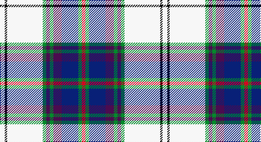 W/8 K4 W60 G6 DP6 G6 DP14 DB28 G6 R/6 tartan