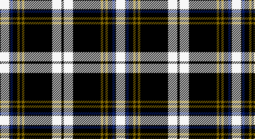 W/16 K2 DB4 K8 Y4 K4 Y4 K48 W16 K/4 tartan