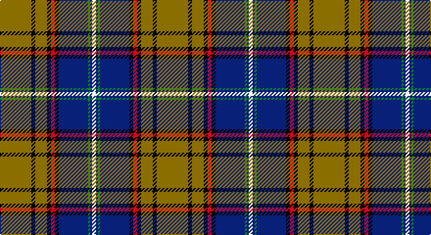 Y/32 K4 Y12 K4 R4 K4 DB30 G2 DB2 W/4 tartan