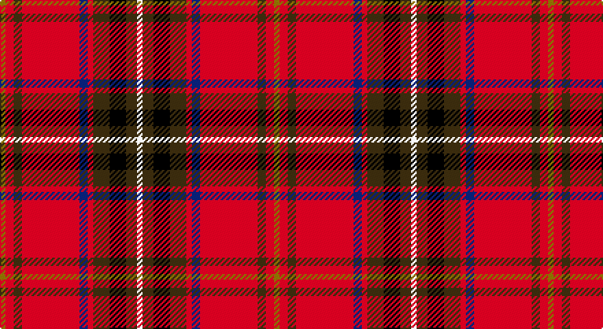 Y/4 R6 DY6 R42 DB6 R4 DY12 K12 DY8 W/4 tartan