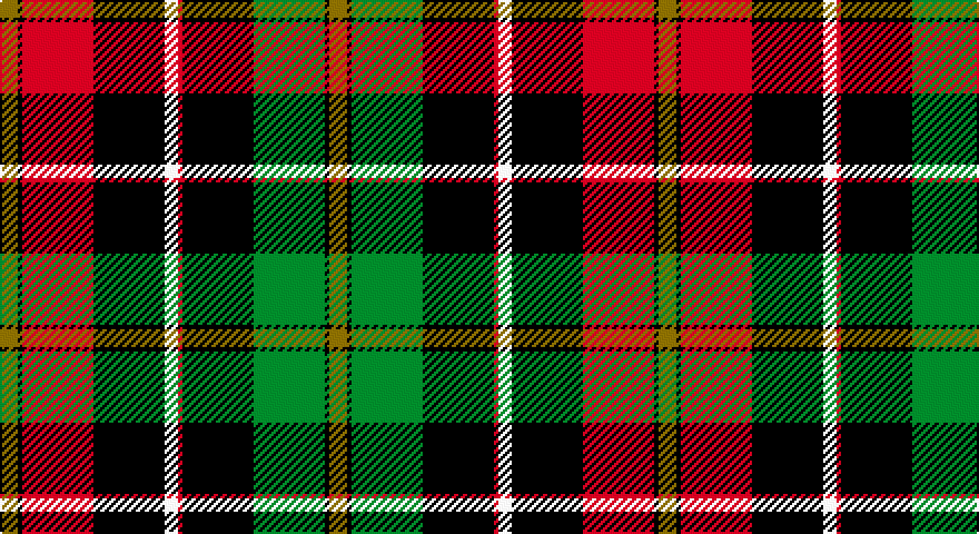 Y/8 K2 R32 K32 W6 R2 K32 G32 K2 Y/8 tartan