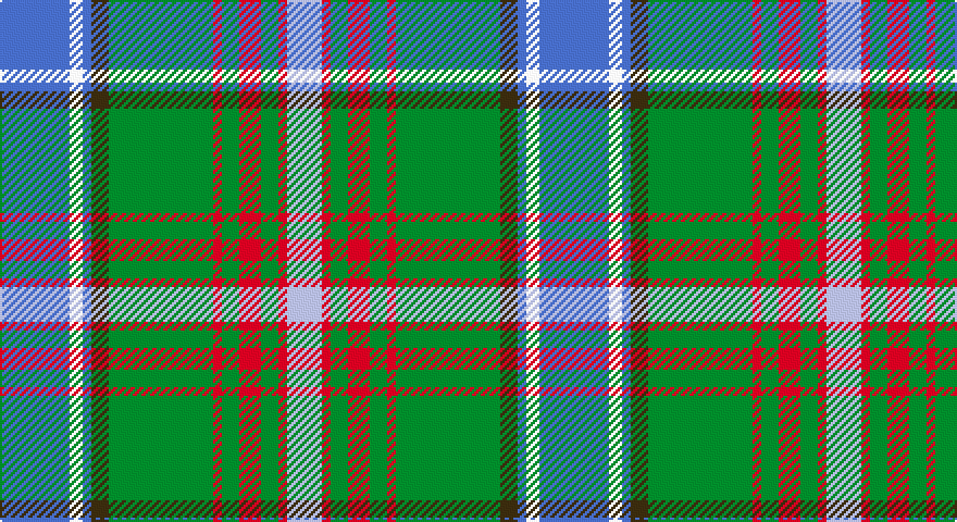 B/32 W6 B4 DY8 G48 R4 G8 R10 G8 R4 LB/16 tartan
