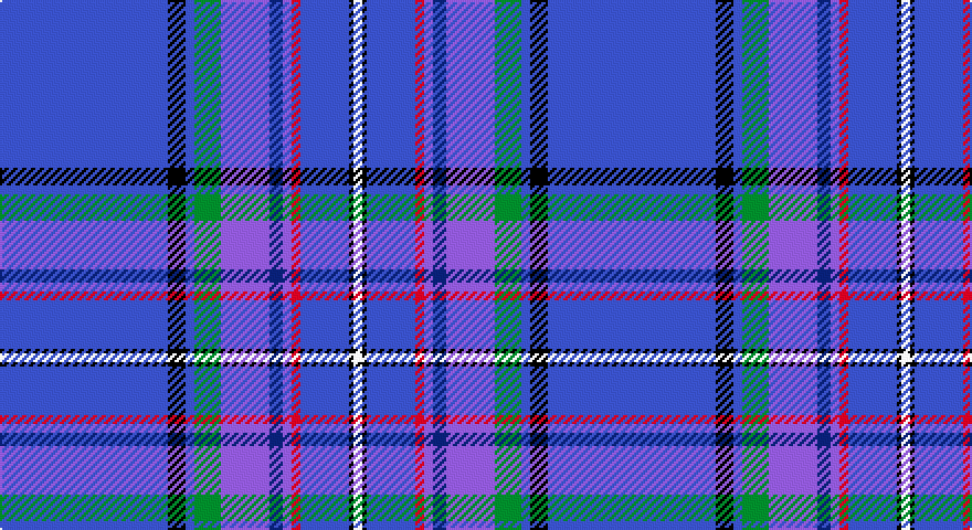 B/76 K8 B4 G12 Bi22 DB6 Bi4 R4 B22 K2 W/4 tartan
