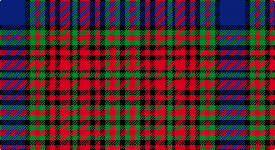 DB/40 K8 G8 R8 G8 K8 R8 K8 R16 K4 G/8 tartan
