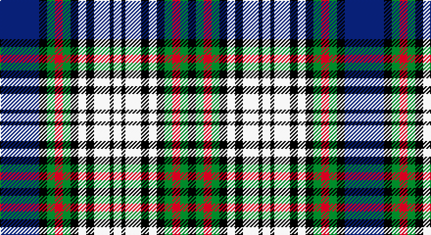 DB/40 K8 G8 R8 G8 K8 W8 K8 W16 K4 W/8 tartan