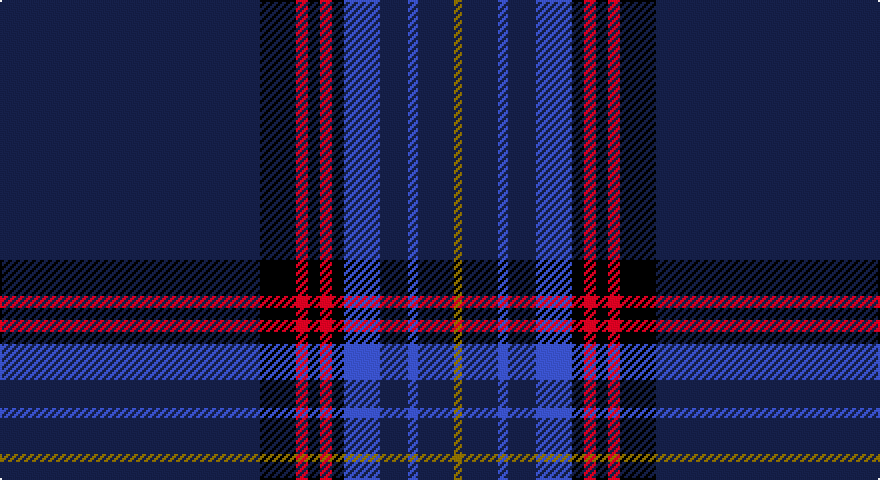 DB/130 K18 R6 K6 R6 K6 B18 DB14 B5 DB18 Y/4 tartan