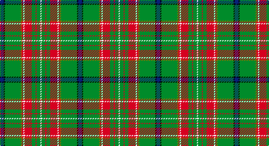 DB/6 K2 G26 Y2 R2 W2 R12 G6 R2 G6 W/2 tartan