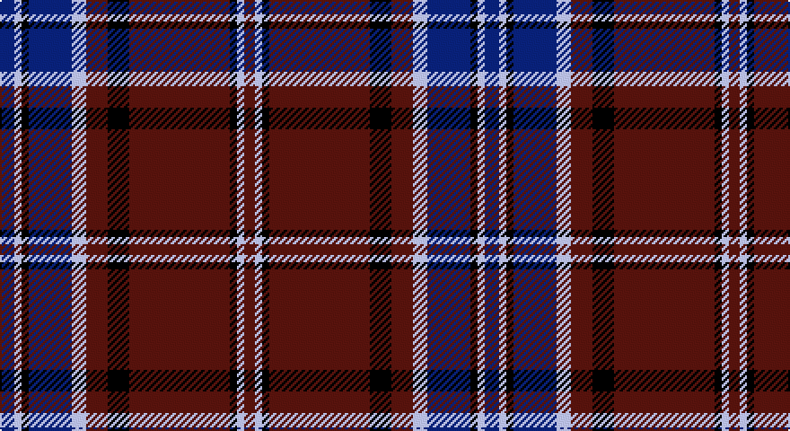 DB/8 LB4 K4 DB24 LB8 DR12 K12 DR56 K4 LB4 DR/6 tartan