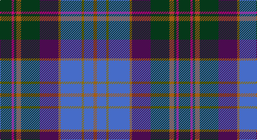 DG/20 M4 DG4 O8 DG32 DP32 O4 B36 Y4 B16 O/6 tartan