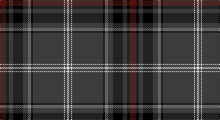 DR/12 K6 DO8 K20 DO10 O6 K4 DO62 W2 DO4 W/4 tartan