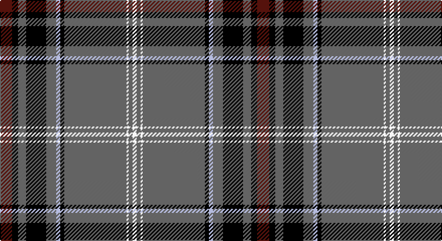 DR/12 K6 N8 K20 N10 LB4 K4 N62 W2 N4 W/4 tartan