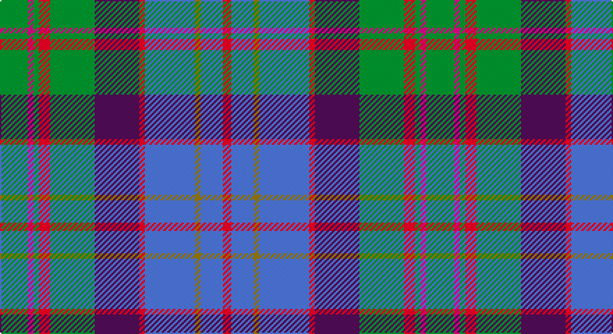 G/20 M4 G4 R8 G32 DP32 R4 B36 Y4 B16 R/6 tartan