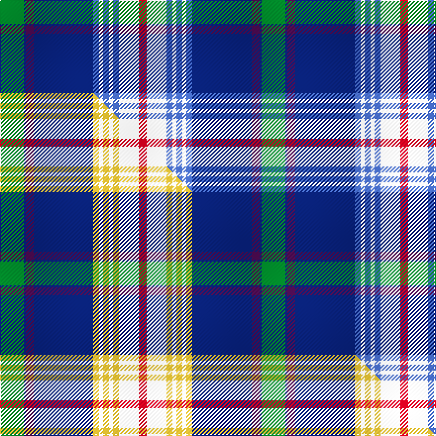 this sett (top) woven against the master sett (bottom)