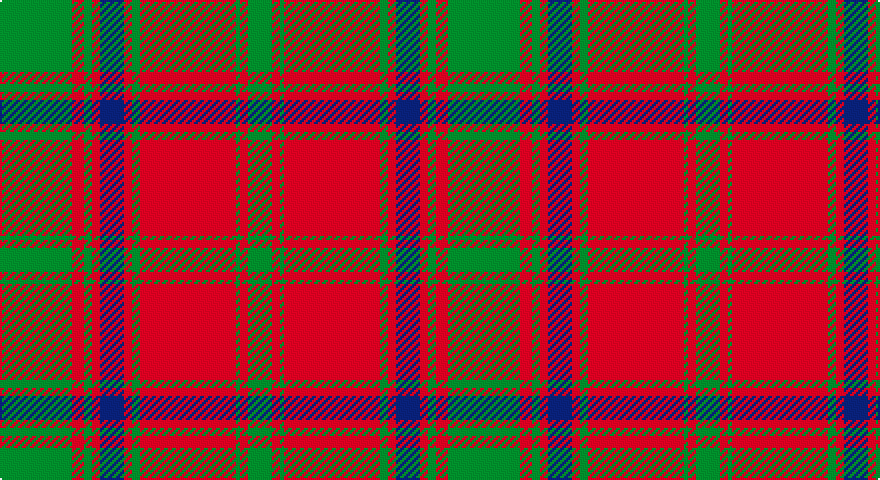 G/36 R6 G4 R4 DB12 R4 G4 R48 G2 R4 G/12 tartan