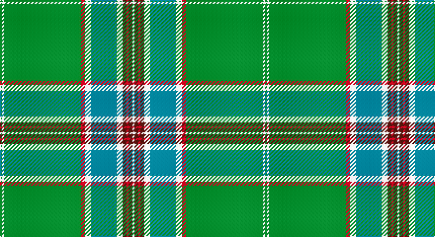 G/2 W2 G78 R4 W6 T26 W6 DR4 R2 DR4 W/2 tartan