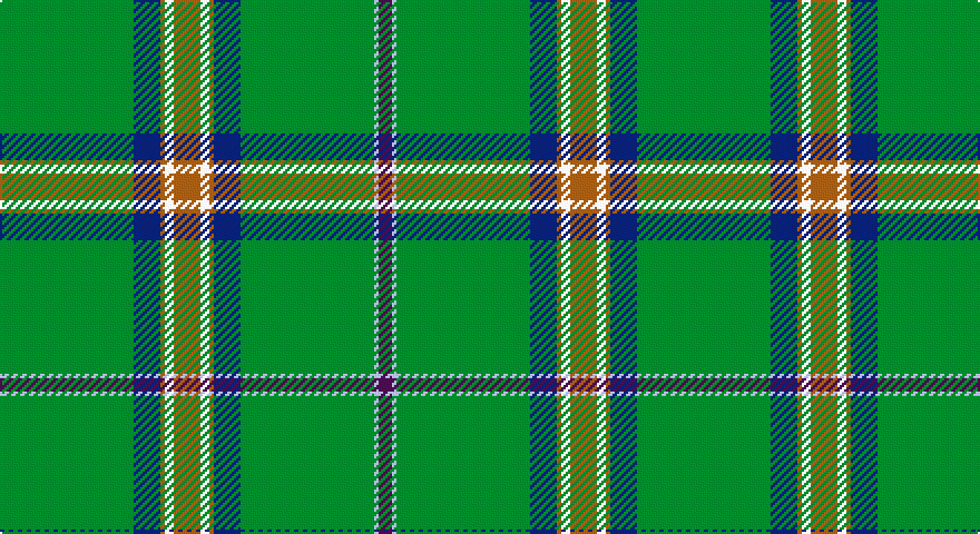 G/60 DB12 O2 W4 O12 W4 O2 DB12 G60 LB2 DP/6 tartan