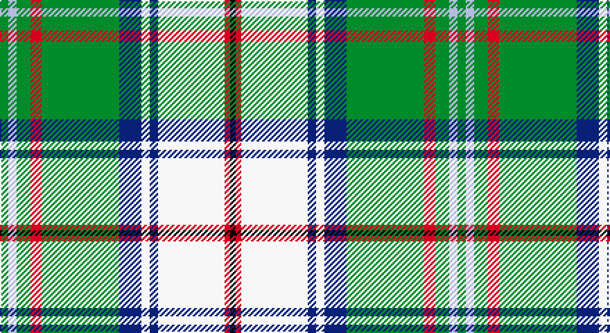 G/6 LB6 G10 R8 G56 DB16 W6 DB6 W48 R4 K/4 tartan