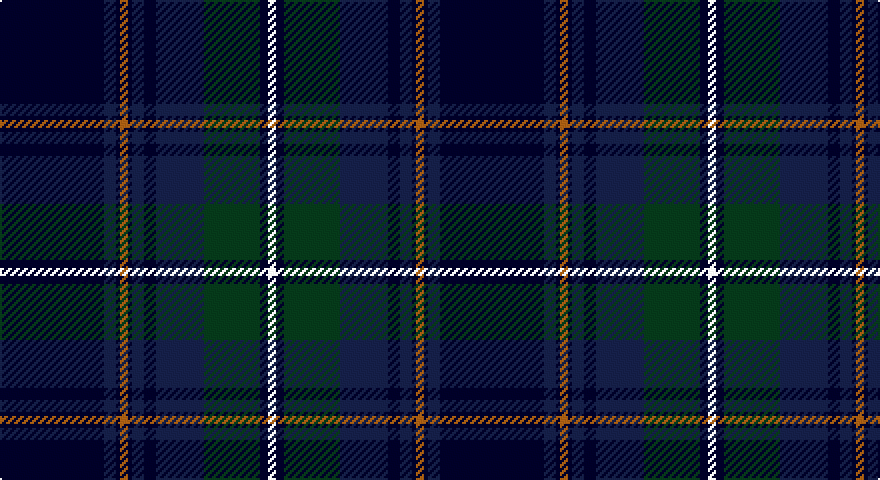 K/52 DB6 K2 O4 K2 DB6 K6 DB24 DG28 K4 W/4 tartan