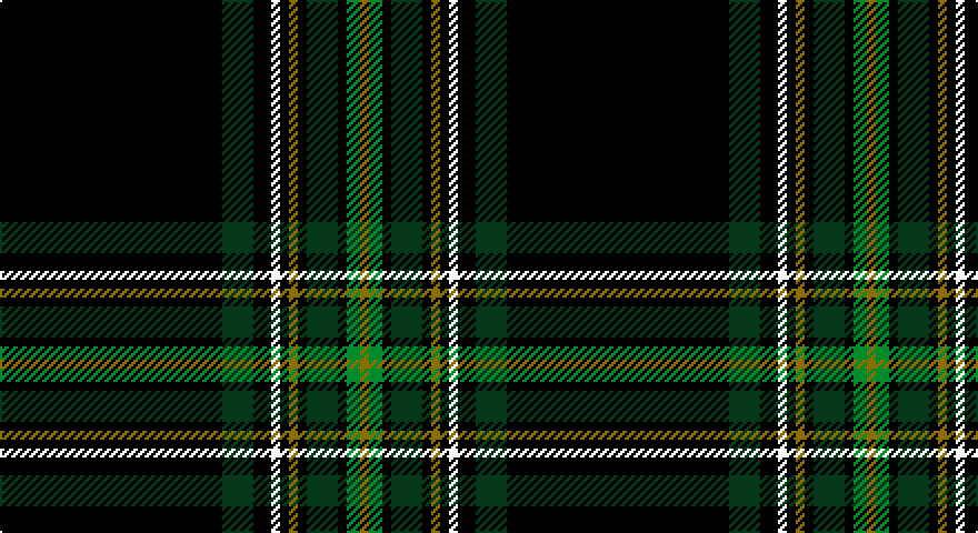 K/100 DG14 K8 W4 K4 Y4 K4 DG14 K4 G6 Y/4 tartan