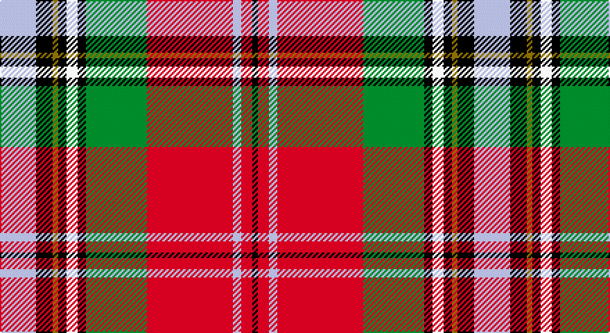 LB/26 K12 Y4 K6 W8 K6 G44 R62 LB6 R8 K/4 tartan