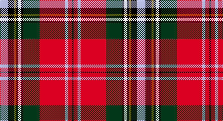 LB/16 K12 Y4 K4 W6 K4 DG32 R50 LB6 R8 K/3 tartan