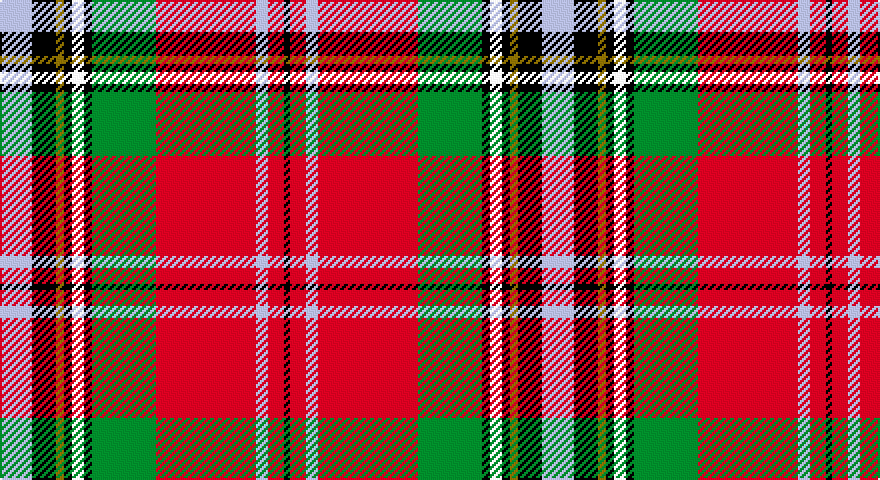 LB/16 K12 Y4 K4 W6 K4 G32 R50 LB6 R8 K/3 tartan