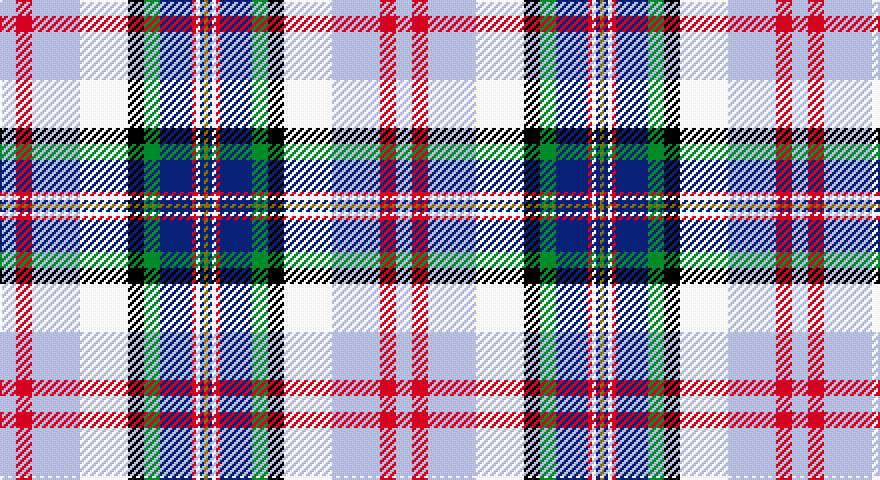 LB/8 R8 LB24 W24 K8 G8 DB16 R2 W2 DB2 Y/2 tartan