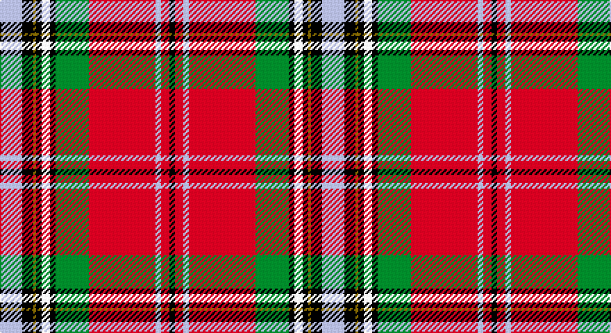 LB/16 K8 Y2 K4 W6 K4 G24 R48 LB4 R6 K/4 tartan