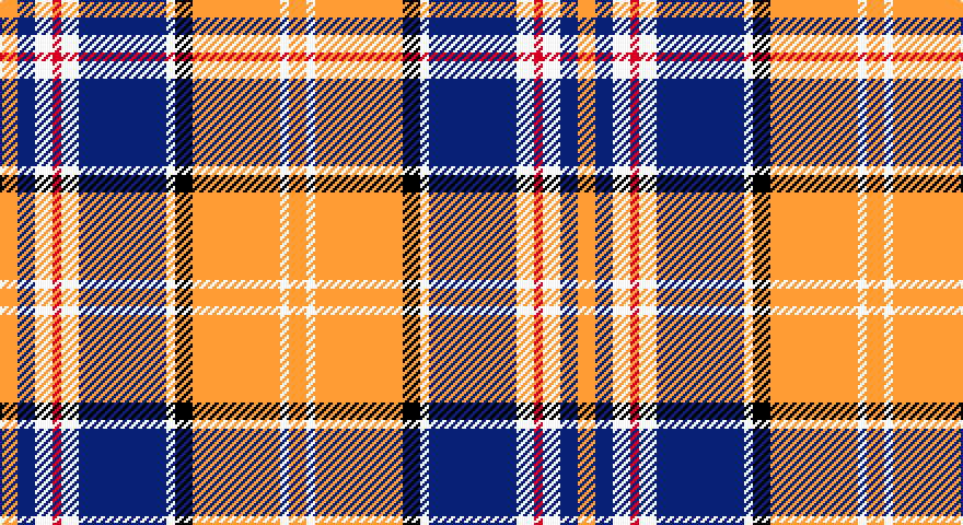 LO/8 DB8 W8 R4 W8 DB40 W4 K8 LO40 W4 LO/8 tartan