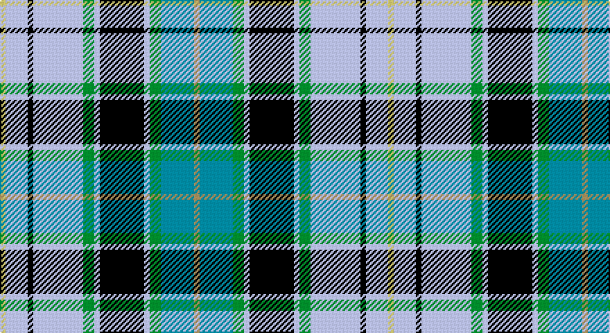 LYi/4 LB16 K4 LB36 G8 LB4 K32 LB4 G8 T24 LY/4 tartan
