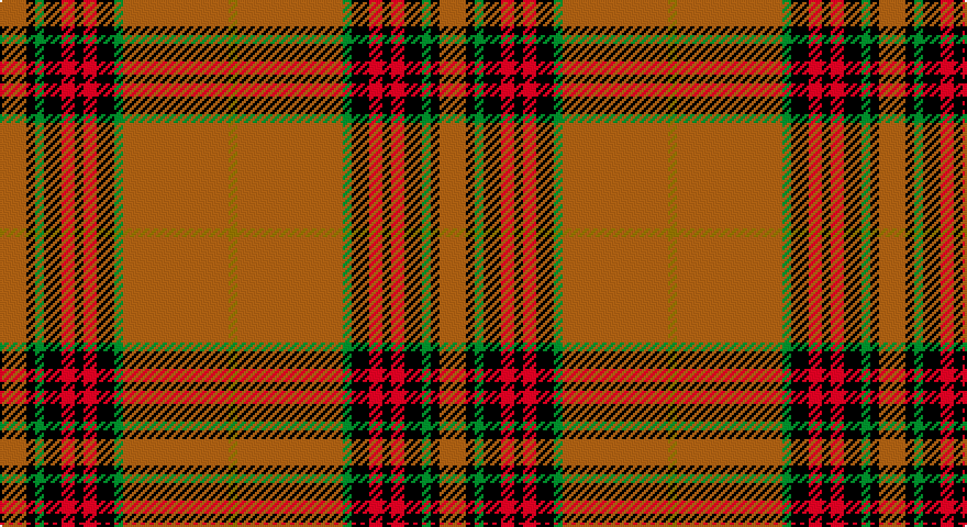 O/12 K4 G4 K8 R6 K4 R6 K8 G4 O48 Y/4 tartan