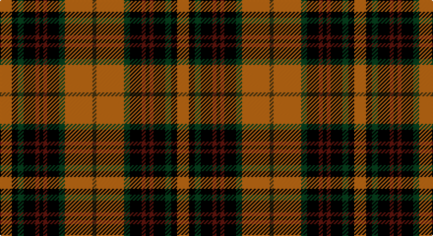 O/12 K6 DG6 K12 DR4 K4 DR4 K12 DG6 O28 DY/4 tartan