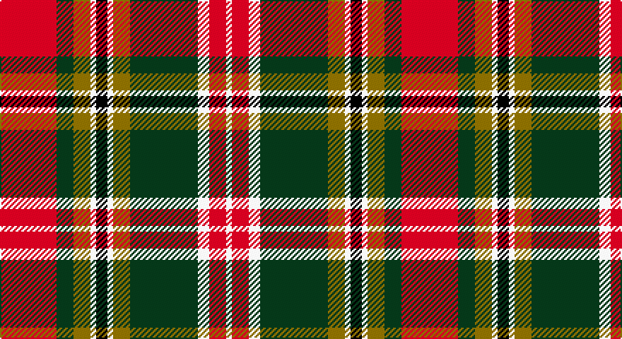 R/40 DG12 Y12 W4 K8 W4 Y12 DG48 W8 R12 W/4 tartan