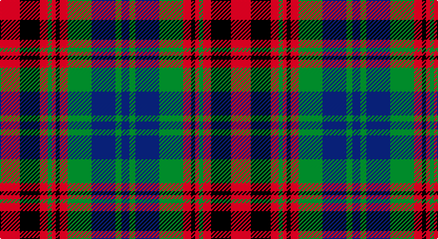 R/20 K20 R8 G4 R4 K4 R8 G24 DB24 G6 DB/8 tartan