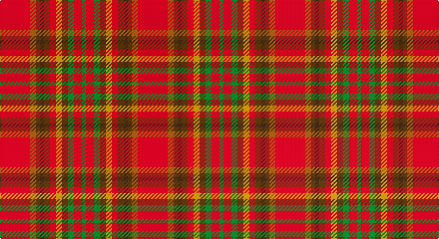 R/30 O6 DY4 DO4 DY6 R6 LY6 DY6 G6 R8 G/4 tartan