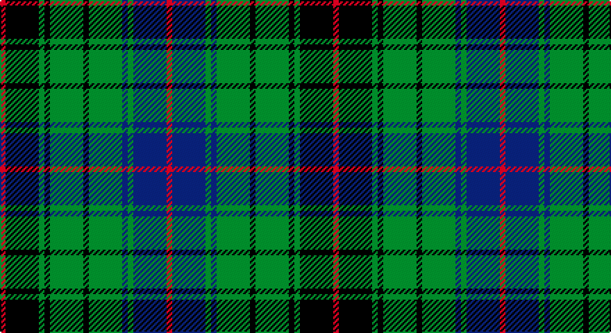 R/4 K24 G4 K4 G24 K4 G24 DB4 G4 DB24 R/4 tartan