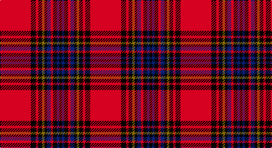 R/50 K8 R4 K6 Y4 K4 DB6 R4 K6 DB4 K/4 tartan