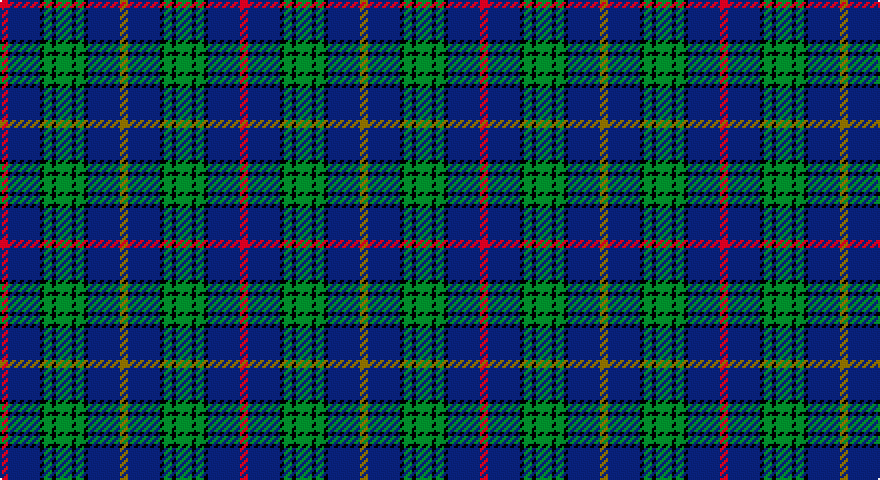 R/4 DB16 K2 G4 K2 G8 K2 G4 K2 DB16 Y/4 tartan